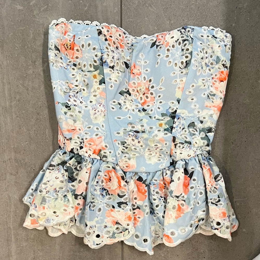 Corset floral